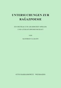 Produktbild: Untersuchungen zur Ragazpoesie