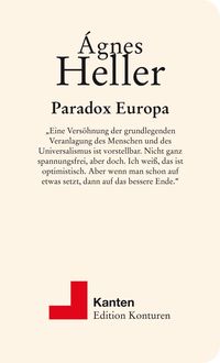 Bild vom Artikel Paradox Europa vom Autor Ágnes Heller