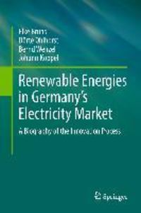Produktbild: Renewable Energies in Germany's Electricity Market