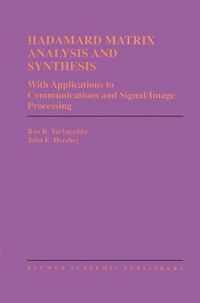 Produktbild: Hadamard Matrix Analysis and Synthesis