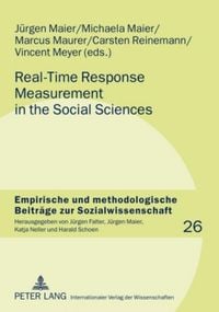 Produktbild: Real-Time Response Measurement in the Social Sciences