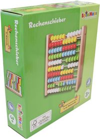 Produktbild: SpielMaus Holz Rechenschieber 19x5x19 cm