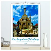 Produktbild: Das bayerische Friedberg (hochwertiger Premium Wandkalender 2026 DIN A2 hoch), Kunstdruck in Hochglanz