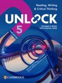 Produktbild: Unlock Level 5 Reading, Writing and Critical Thinking Student's Book with Digital Pack