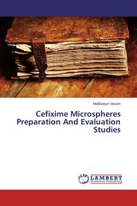 Produktbild: Cefixime Microspheres Preparation And Evaluation Studies