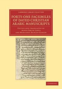Produktbild: Forty-One Facsimiles of Dated Christian Arabic Manuscripts