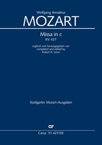 Produktbild: Missa in c (Klavierauszug)