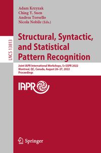 Produktbild: Structural, Syntactic, and Statistical Pattern Recognition
