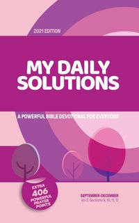 Produktbild: My Daily Solutions 2021 September-December (Daily Devotional Volume 2)