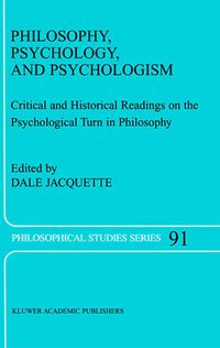 Produktbild: Philosophy, Psychology, and Psychologism