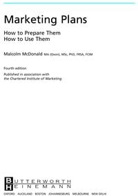 Produktbild: Marketing Plans