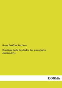 Produktbild: Einleitung in die Geschichte des neunzehnten Jahrhunderts