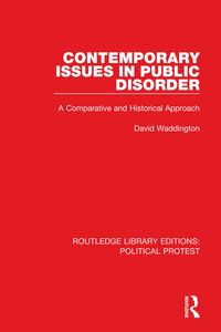 Produktbild: Contemporary Issues in Public Disorder