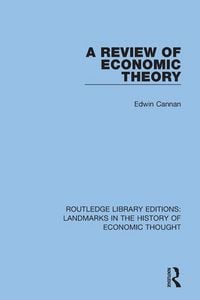 Produktbild: A Review of Economic Theory