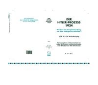 Produktbild: Hitler-Proze&szlig; 1924 Tl.4