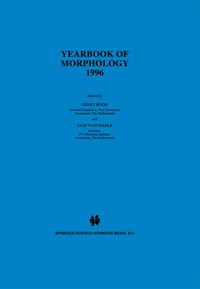 Produktbild: Yearbook of Morphology 1996