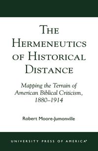 Produktbild: Hermeneutics of Historical Distance
