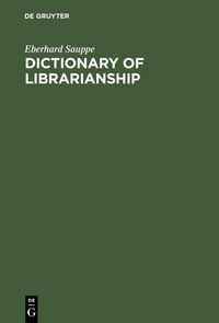 Produktbild: Dictionary of Librarianship