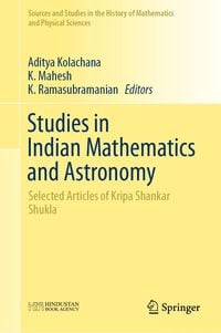 Produktbild: Studies in Indian Mathematics and Astronomy