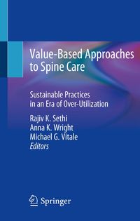 Produktbild: Value-Based Approaches to Spine Care