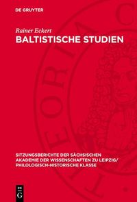 Produktbild: Baltistische Studien