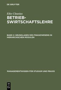 Produktbild: Grundlagen des Finanzwesens in hierarchischen Modulen