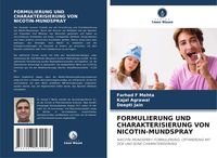 Produktbild: Formulierung und Charakterisierung von Nicotin-Mundspray