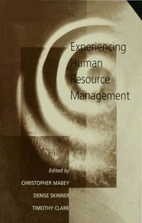 Produktbild: Experiencing Human Resource Management