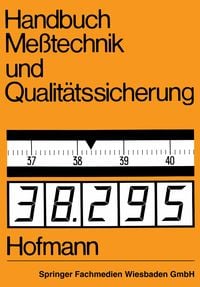 Produktbild: Handbuch Me&szlig;technik und Qualit&auml;tssicherung