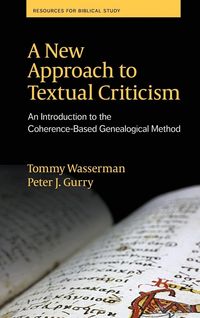 Produktbild: A New Approach to Textual Criticism