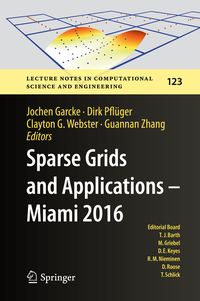 Produktbild: Sparse Grids and Applications - Miami 2016