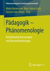 Produktbild: P&auml;dagogik - Ph&auml;nomenologie