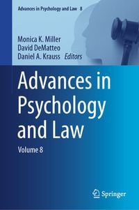 Produktbild: Advances in Psychology and Law