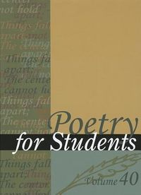Produktbild: Poetry for Students