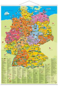 Produktbild: Poster &bdquo;Deutschland Politisch&ldquo;