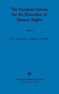 Produktbild: The European System for the Protection of Human Rights