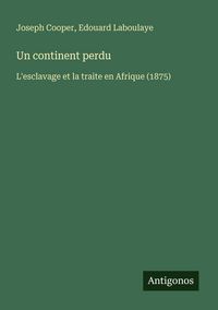 Produktbild: Un continent perdu