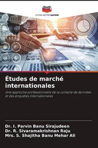Produktbild: &Eacute;tudes de march&eacute; internationales