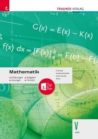 Produktbild: Mathematik V HAK + TRAUNER-DigiBox - Erkl&auml;rungen, Aufgaben, L&ouml;sungen, Formeln