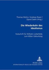 Produktbild: Die Wiederkehr des Idealismus?