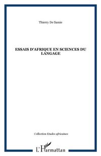 Produktbild: Essais d'afrique en science dulangage