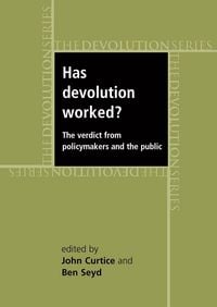 Produktbild: Has devolution worked?