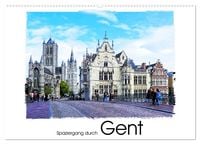 Produktbild: Spaziergang durch Gent (Wandkalender 2026 DIN A2 quer), CALVENDO Monatskalender