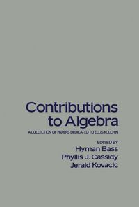 Produktbild: Contributions to Algebra
