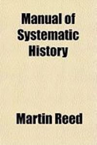 Produktbild: Manual of Systematic History