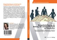 Produktbild: B&uuml;rgerbeteiligung als Beitrag der Zivilgesellschaft zur Baukultur