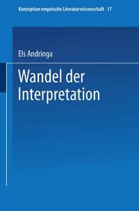 Produktbild: Wandel der Interpretation