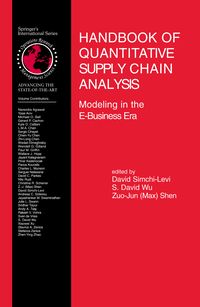 Produktbild: Handbook of Quantitative Supply Chain Analysis