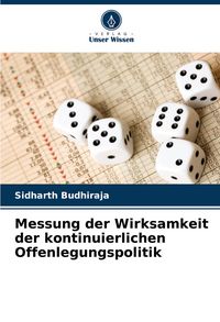 Produktbild: Messung der Wirksamkeit der kontinuierlichen Offenlegungspolitik