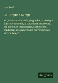 Produktbild: La Turquie d'Europe